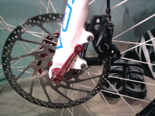 แกนปลด+ดุม A2Z<br />ล้อ ALEX<br />ดิส SHIMANO 8''