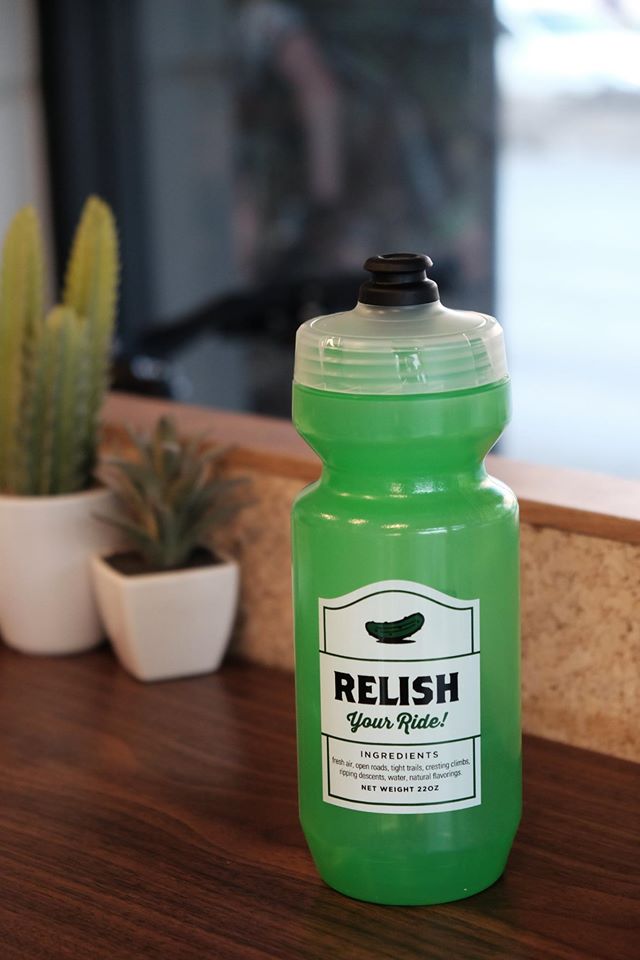 SPURCYCLE Water Bottle : Green
