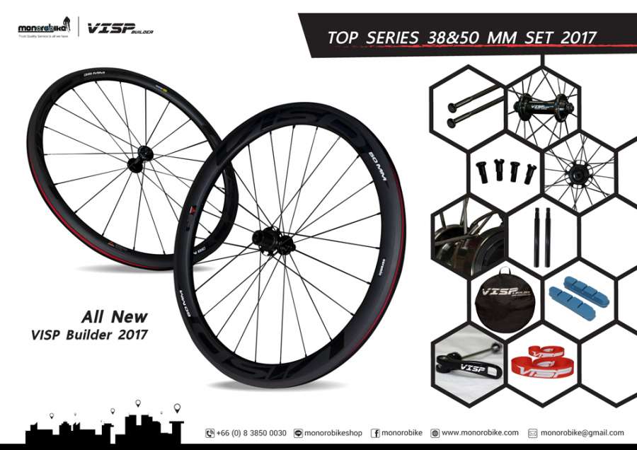 New VISP Builder 2017 38&amp;50 mm Top Series