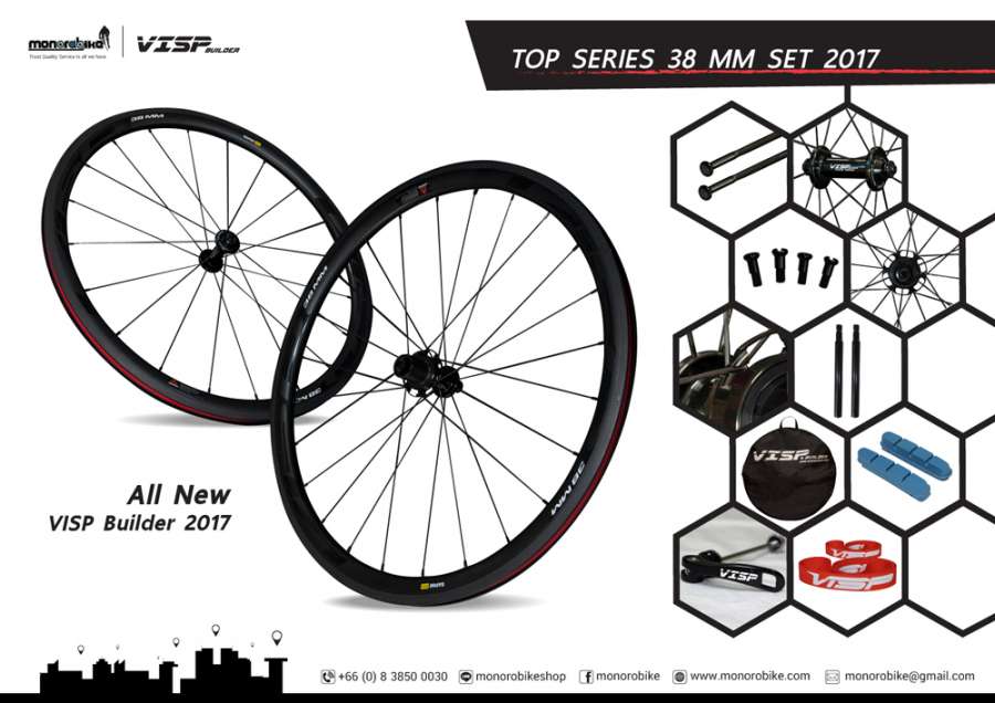 New VISP Builder 2017 38 mm Top Series