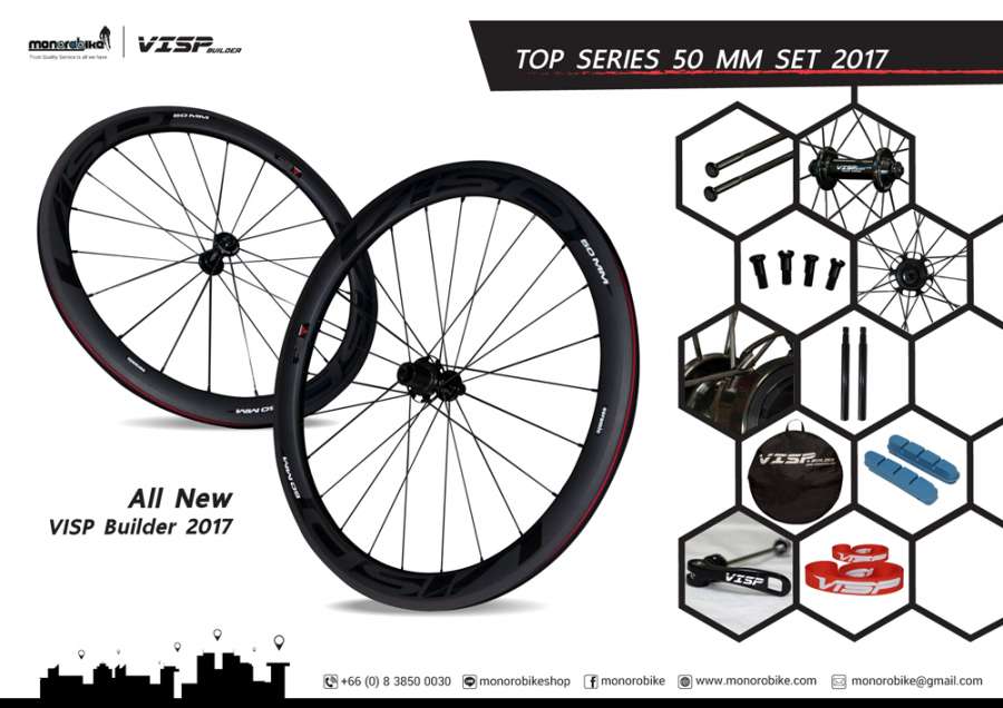 New VISP Builder 2017 50 mm Top Series