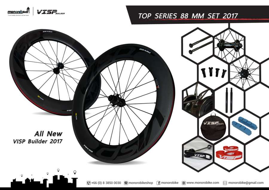 New VISP Builder 2017 88 mm Top Series