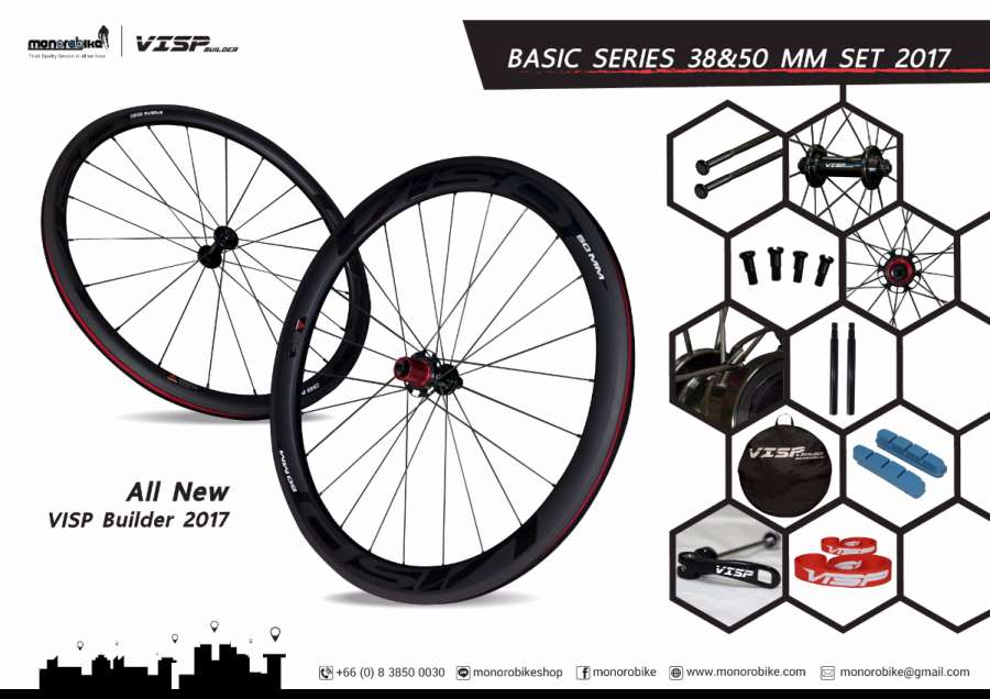 New VISP Builder Basic 38 &amp; 50 mm