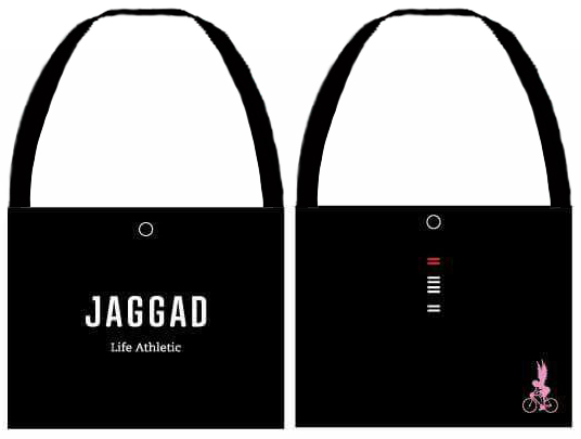 กระเป๋าสะพาย JAGGAD Limited Edition สำหรับงาน SuanPhueng Angel Challenge Chapter2 จำนวน 500 ใบ และ Gift Voucher 500 บาทจำนวน 500 ใบ