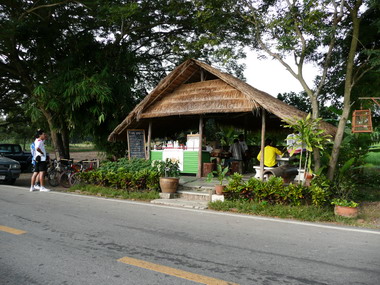 ร้านกาแฟลูกทุ่งถนนเลียบคลอง13ตะวันตกก่อนถึงวัดแสนเกษมเป็นจุดแวะที่แนะนำอีกที่ครับ เจ้าของร้านเป็นชาวเสือเหมือนกันอัธยาศัยดีมาก