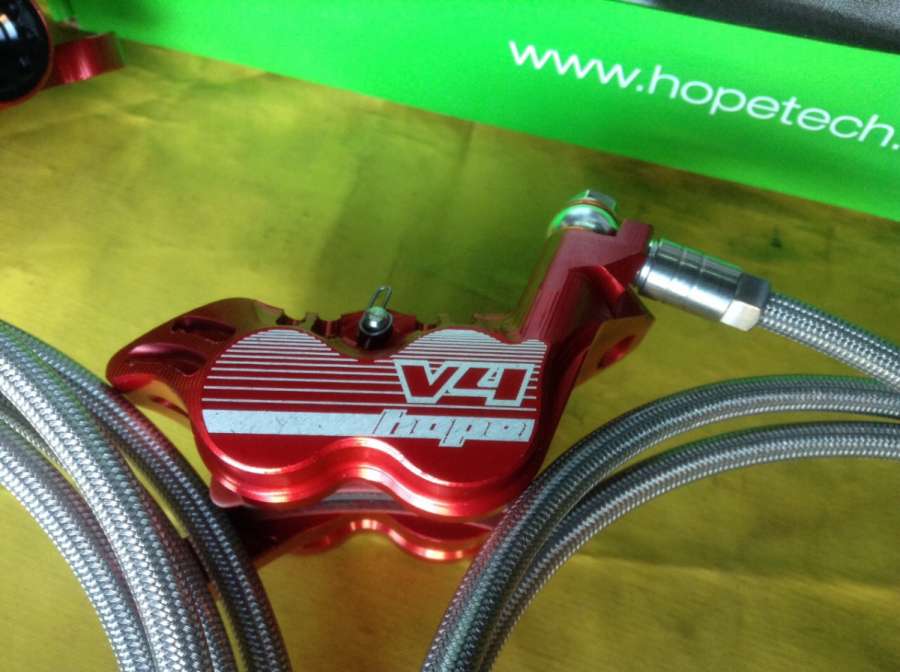 Heaven bike : Hope Tech3V4 สายถัก