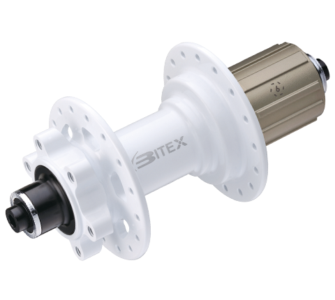 MTR10<br /><br />Disc Rear Hub<br /><br />Weight : 278g<br />Rolling System : Sealed Bearings / 4<br />Gauge : 14<br />Spoke Holes : 28 / 32 / 36<br />O.L.D : 135mm<br />Axle : Ø10 - A7075<br />P.C.D : Ø58<br />Casstte : Aluminum or Steel<br />Pawls : 6<br /><br />*Free Hub Body Compatible for<br />- Shimano system : 10 / 11S<br />- SRAM system : XX1