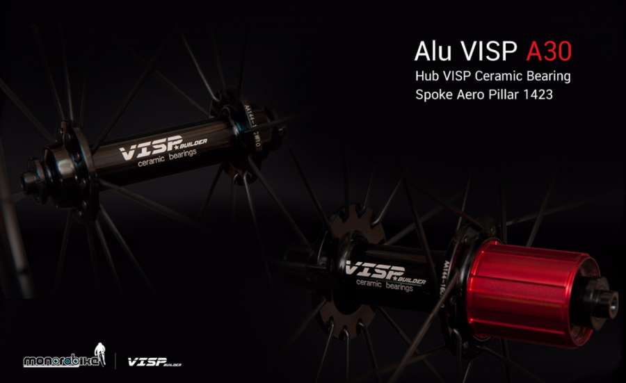 VISP Alu A30 Hub Visp Ceramic Bearing Spoke Aero Pillar 1423