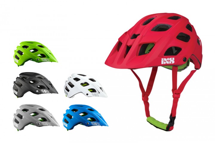 iXS Trail RS Helmet ราคา 3,500 บาท มีสี ดำ ขาว ฟ้า