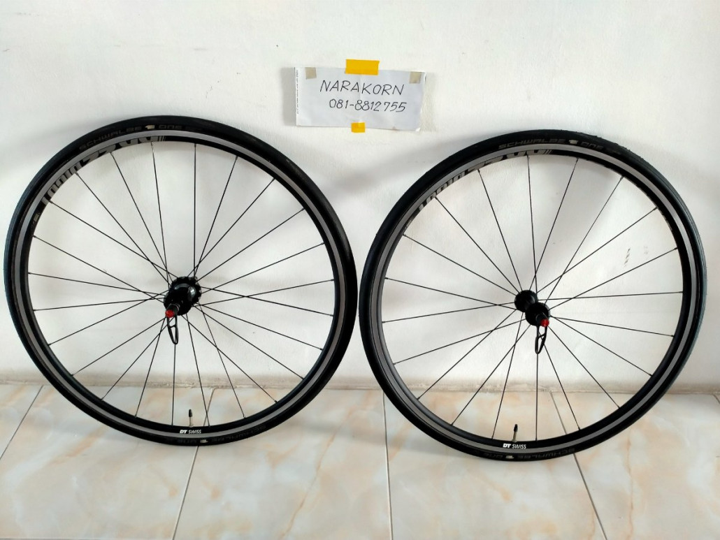 ขายล้อ DT-Swiss R22 (Dicut) พร้อมยาง Schwalbe 1 One